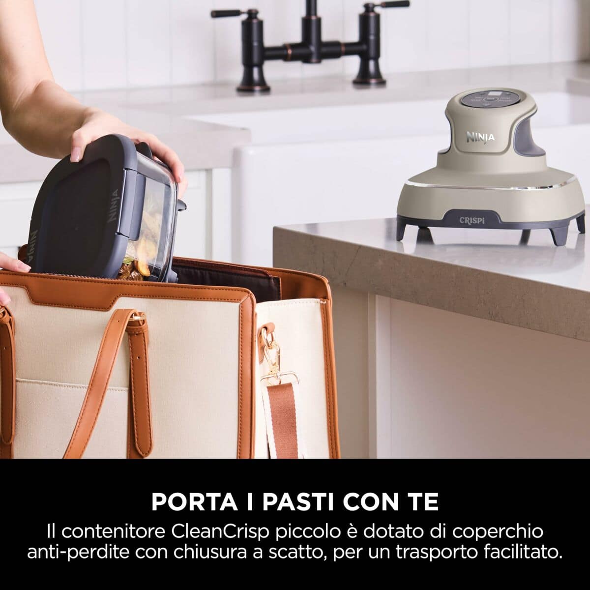 Freidora de Aire NINJA CRISPI Beige 1700 W 3,8 L 1,4 L 19 S71020677_18