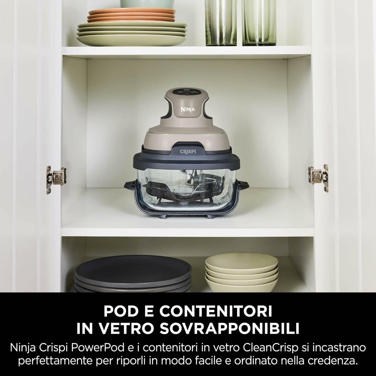 Freidora de Aire NINJA CRISPI Beige 1700 W 3,8 L 1,4 L 23 S71020677_22