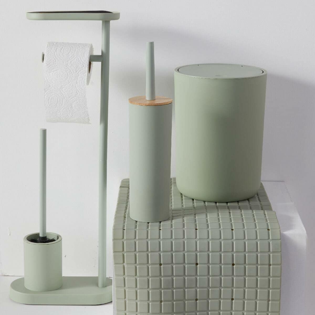 Alfombrilla Antideslizante para Bañera TODAY HOY - UTILITY Verde 40 x 60 cm Polipropileno 7 S71023786_6