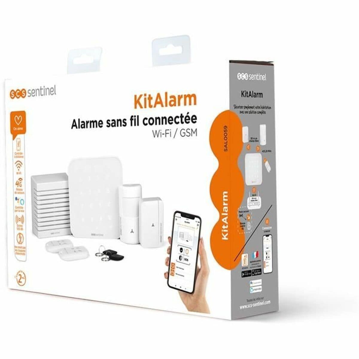 Sistema de Alarma SCS SENTINEL KitAlarm Wi-Fi 4G 8 Piezas 6 S7195767_5