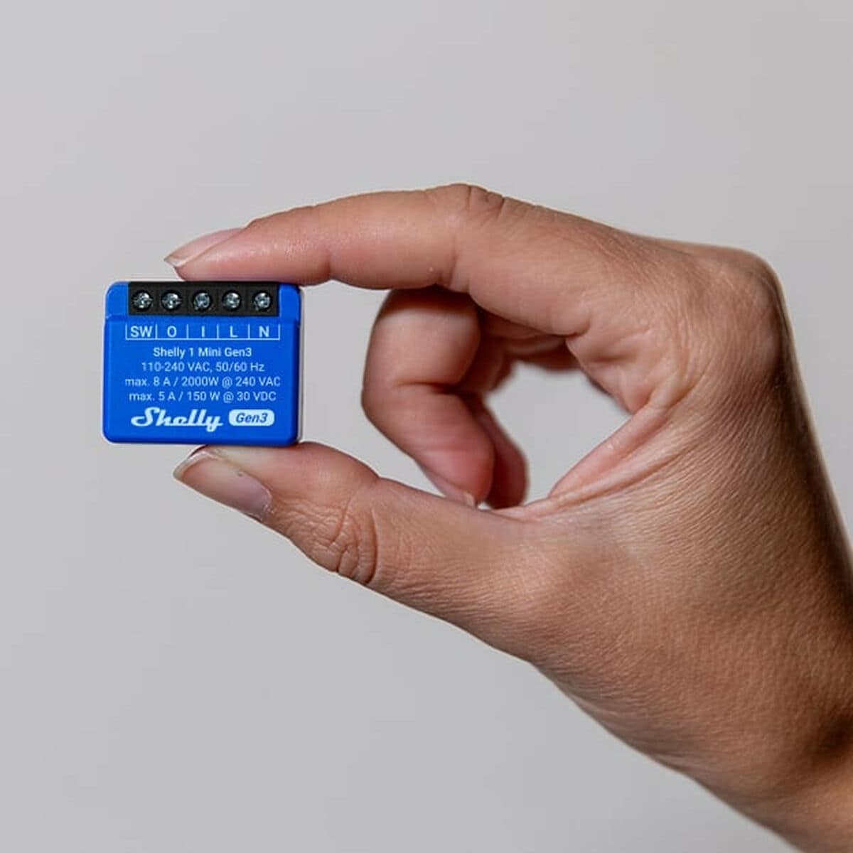 Shelly Módulo switch Mini 1 Gen3 Wi-Fi BT 8 M1300560_7