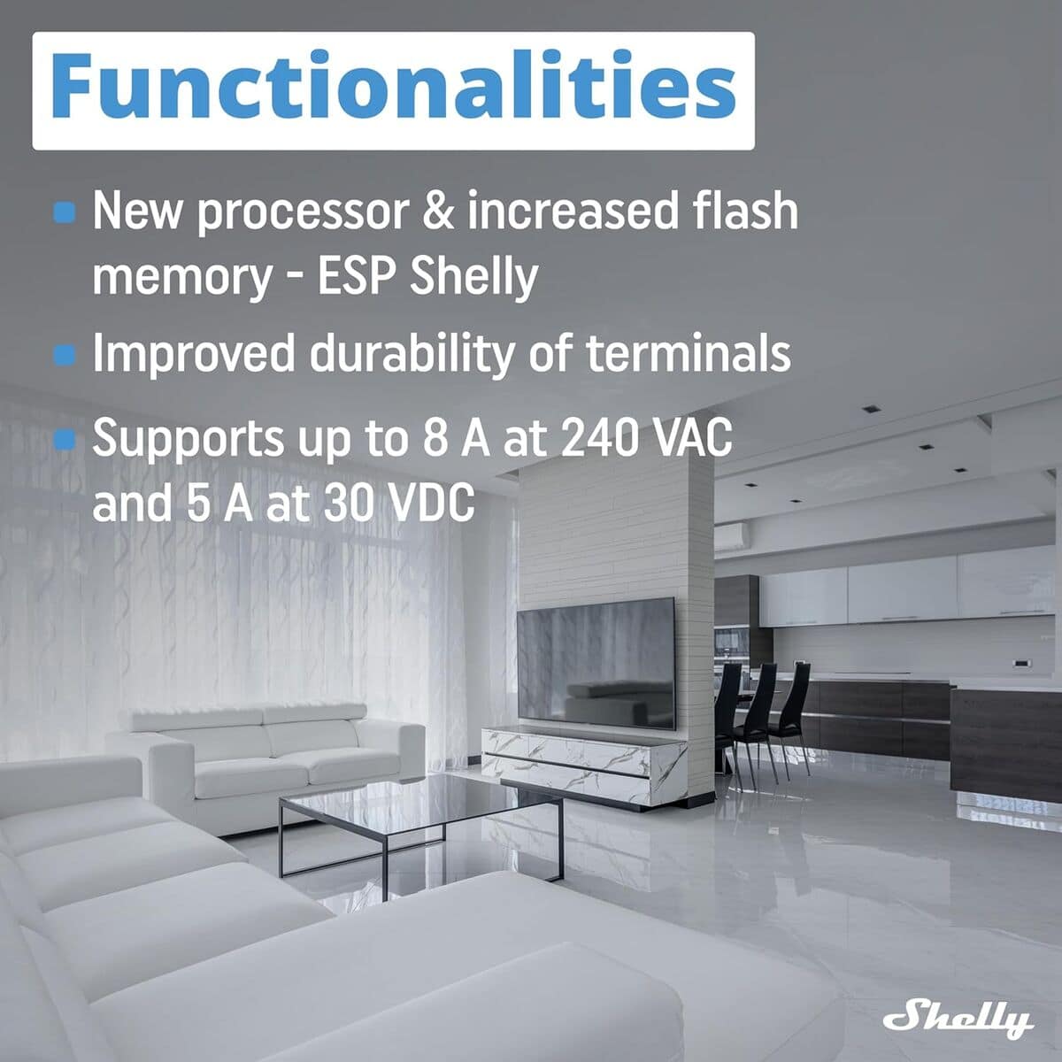 Shelly Módulo switch Mini 1 Gen3 Wi-Fi BT 12 M1300560_11