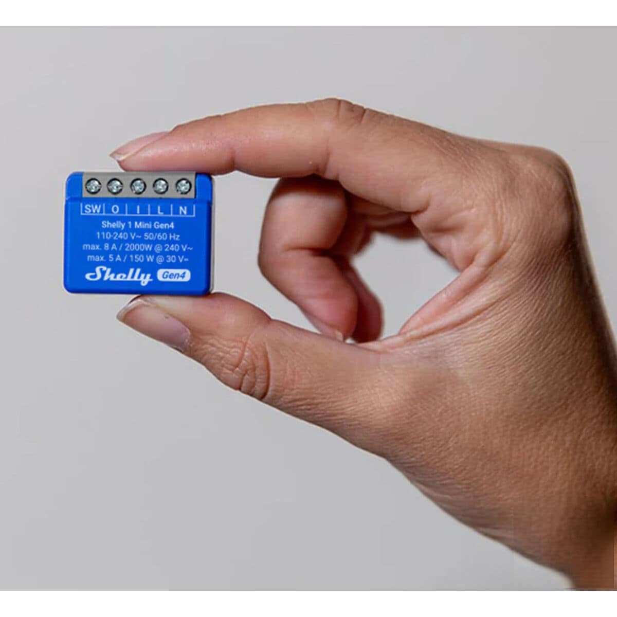 Shelly Módulo switch Mini 1 Gen4 Wi-Fi BT 3 M1300785_2