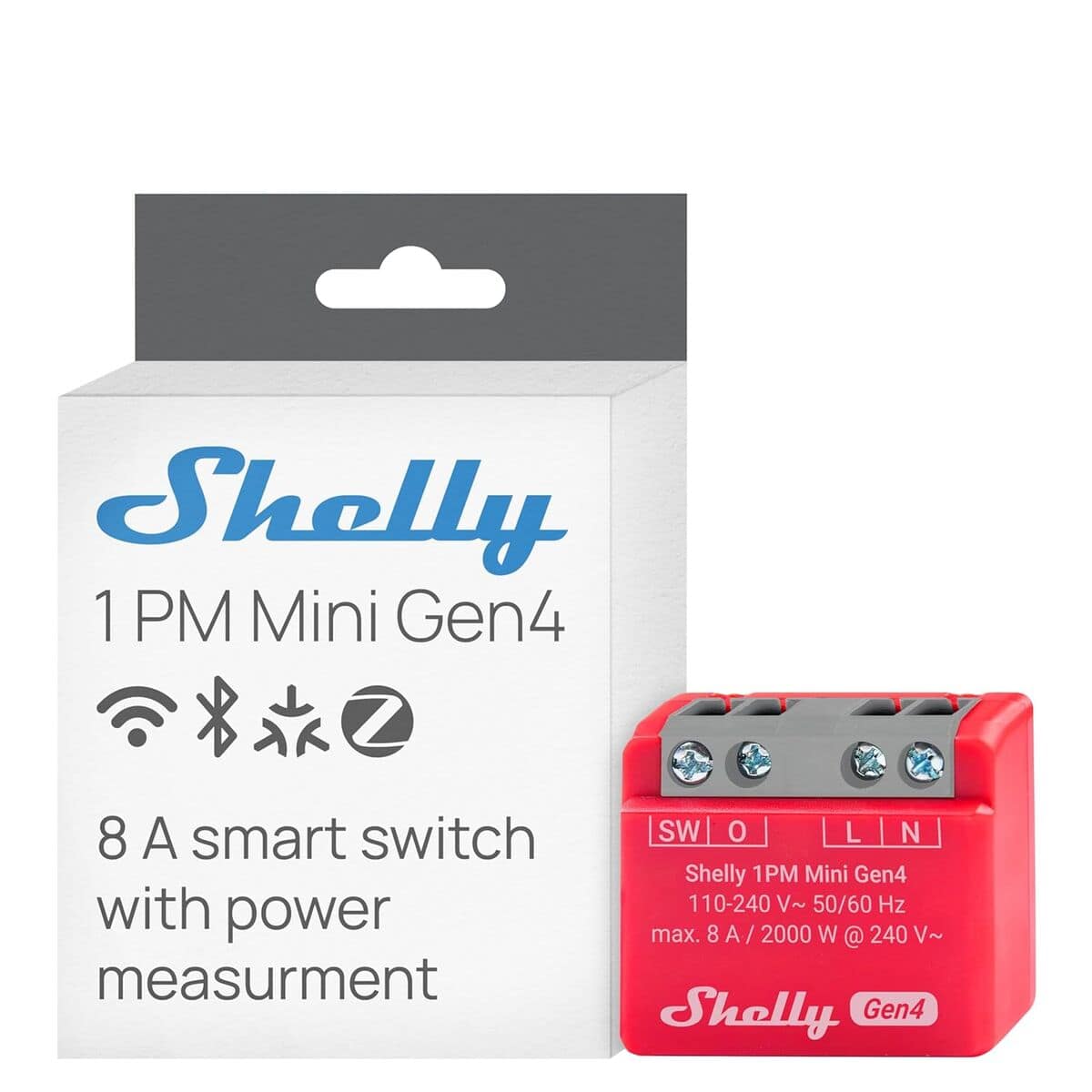 Shelly Módulo switch Gen 4 1PM Mini Wi-Fi BT 4 M1300786_3