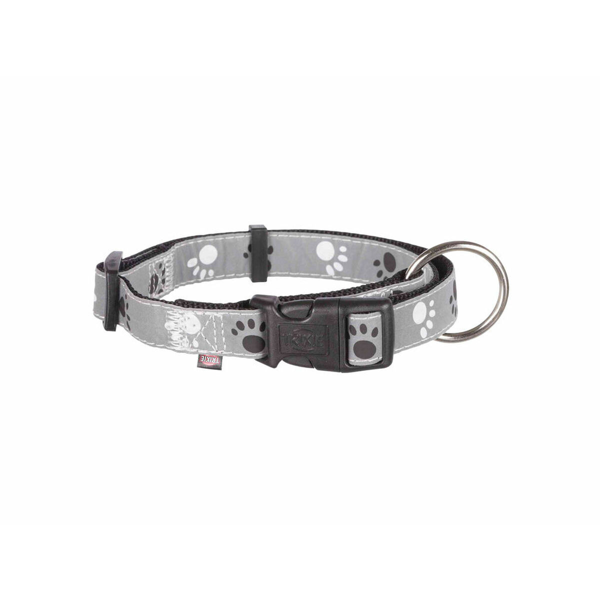 Collar para Perro Trixie Silver Reflect Negro Gris XS/S 22-35 cm 1 M0600201_0