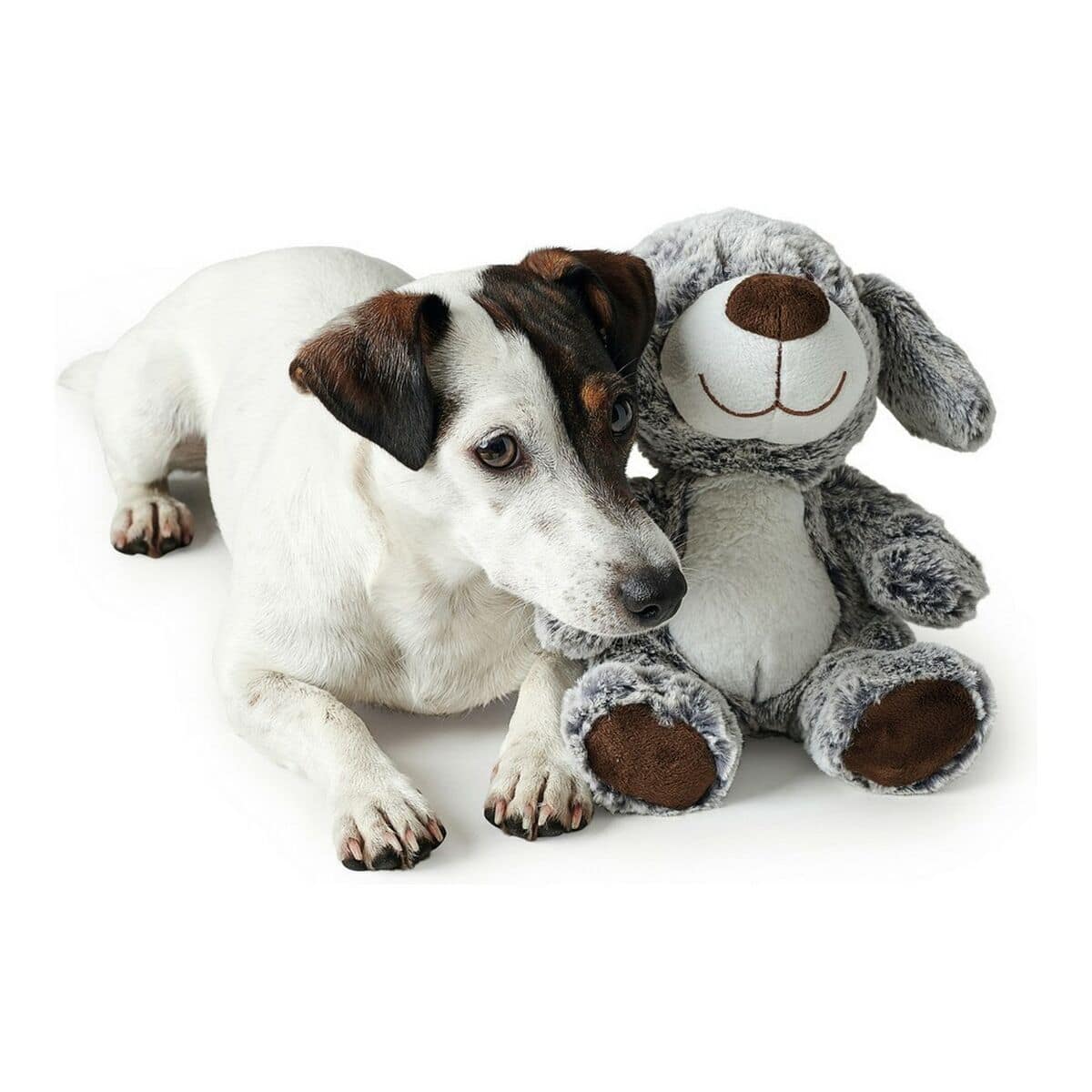 Peluche para perros Hunter Faro Gris Poliéster Perro 1 S6102325_0