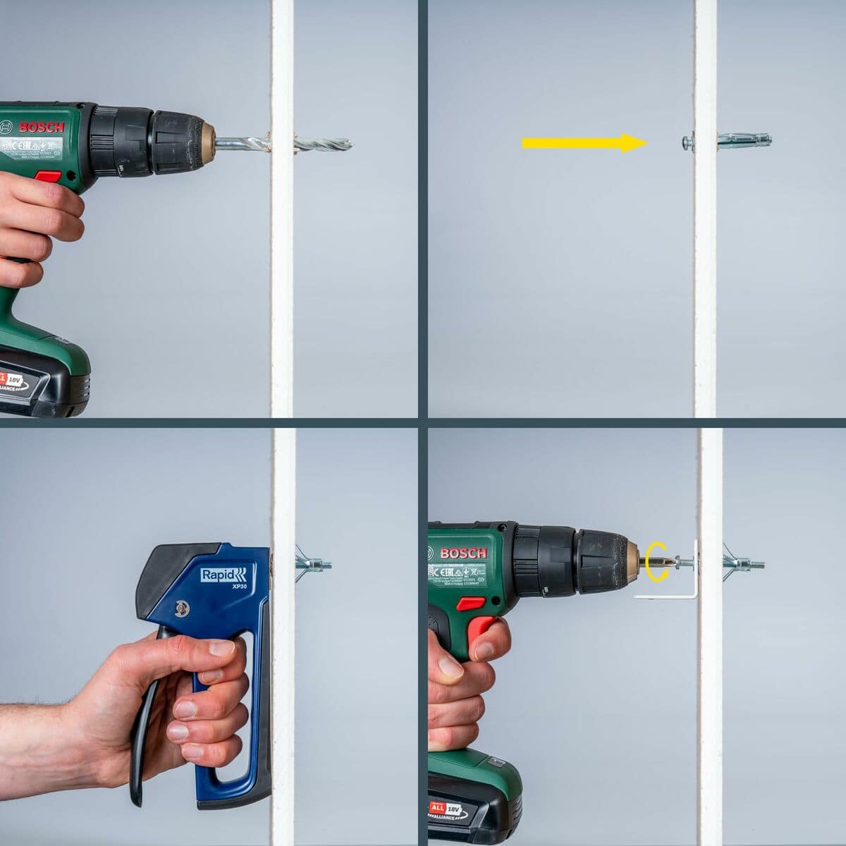 Tacos y tornillos Rapid Ø 8 x 46 mm M4 x 58 mm Metal Expansión 10 Unidades 9 S71015545_8