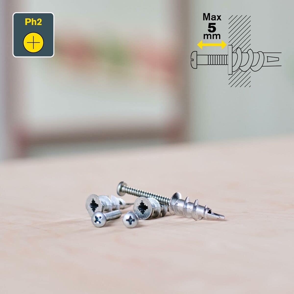 Tornillo autoroscante Rapid M13 x 31 mm 6 x 4 x 18 cm 10 Unidades 8 S71015543_7