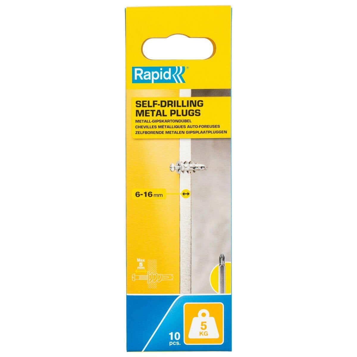 Tornillo autoroscante Rapid M13 x 31 mm 6 x 4 x 18 cm 10 Unidades 12 S71015543_11