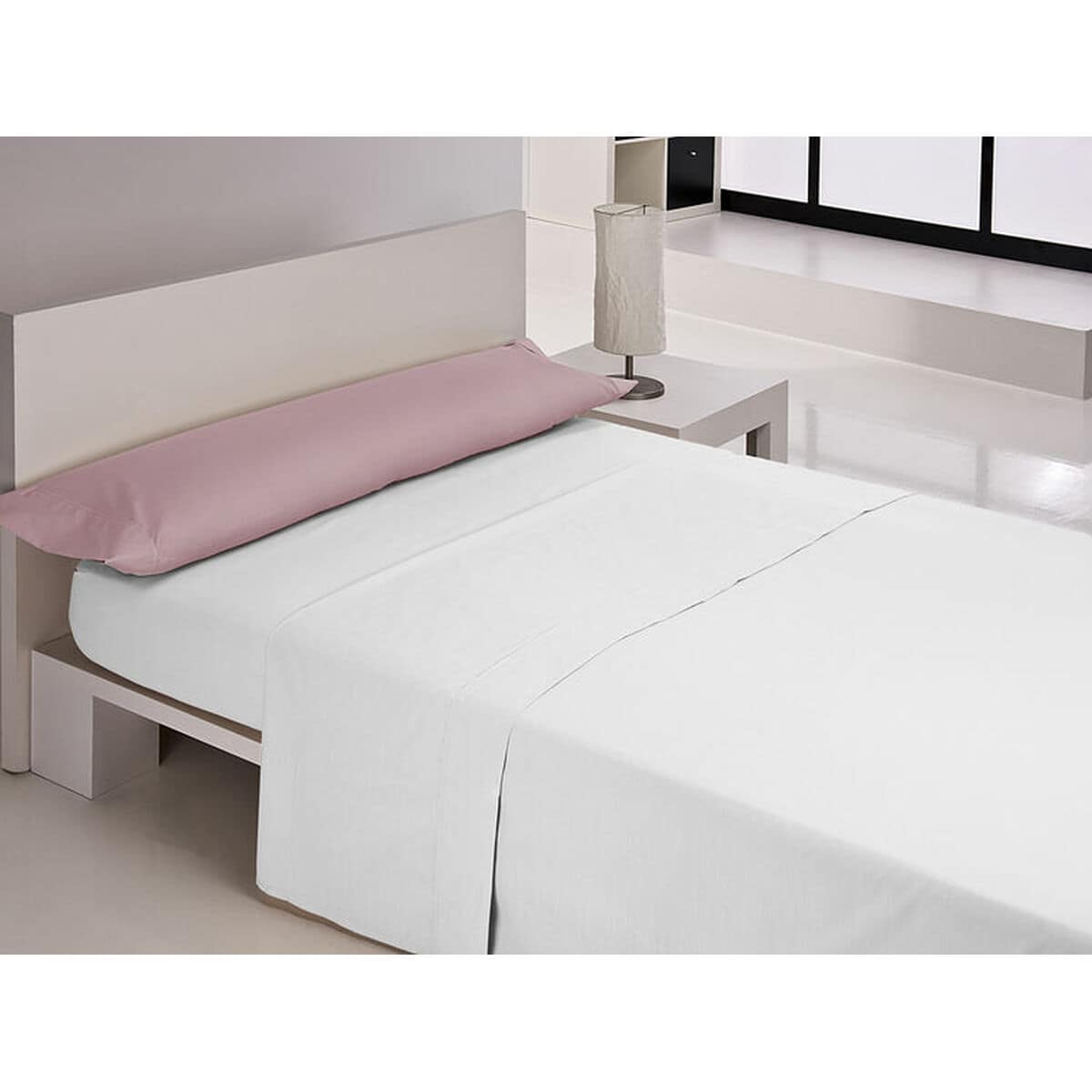 Funda de almohada Happy Home MIX COLORS Lila Cama de 150/160 144 Hilos 45 x 85 cm (2 Unidades) 1 D2101592_0