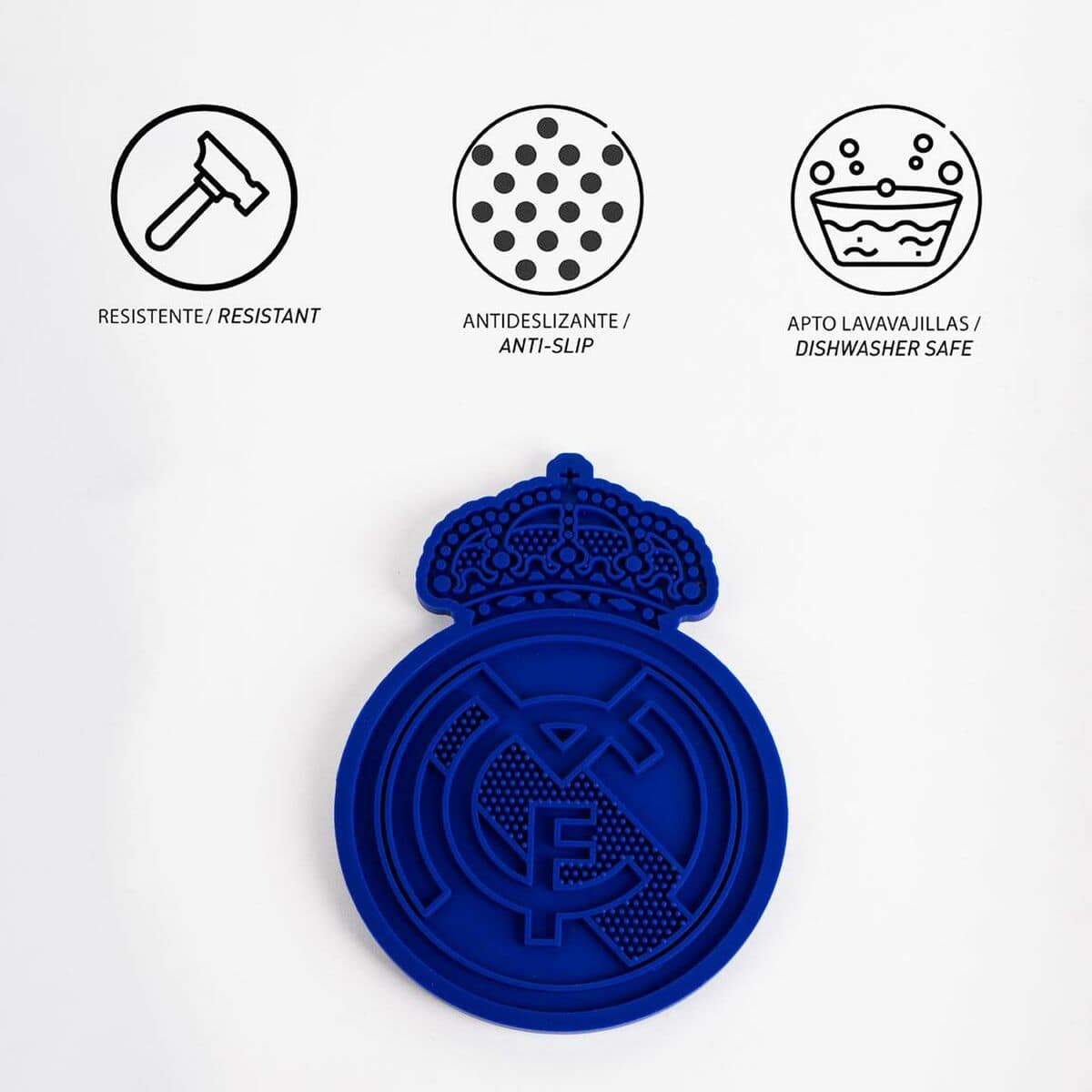 Comedero para Perro Real Madrid C.F. Azul 28,0 x 15,0 x 1,5 cm 4 S2458445_3