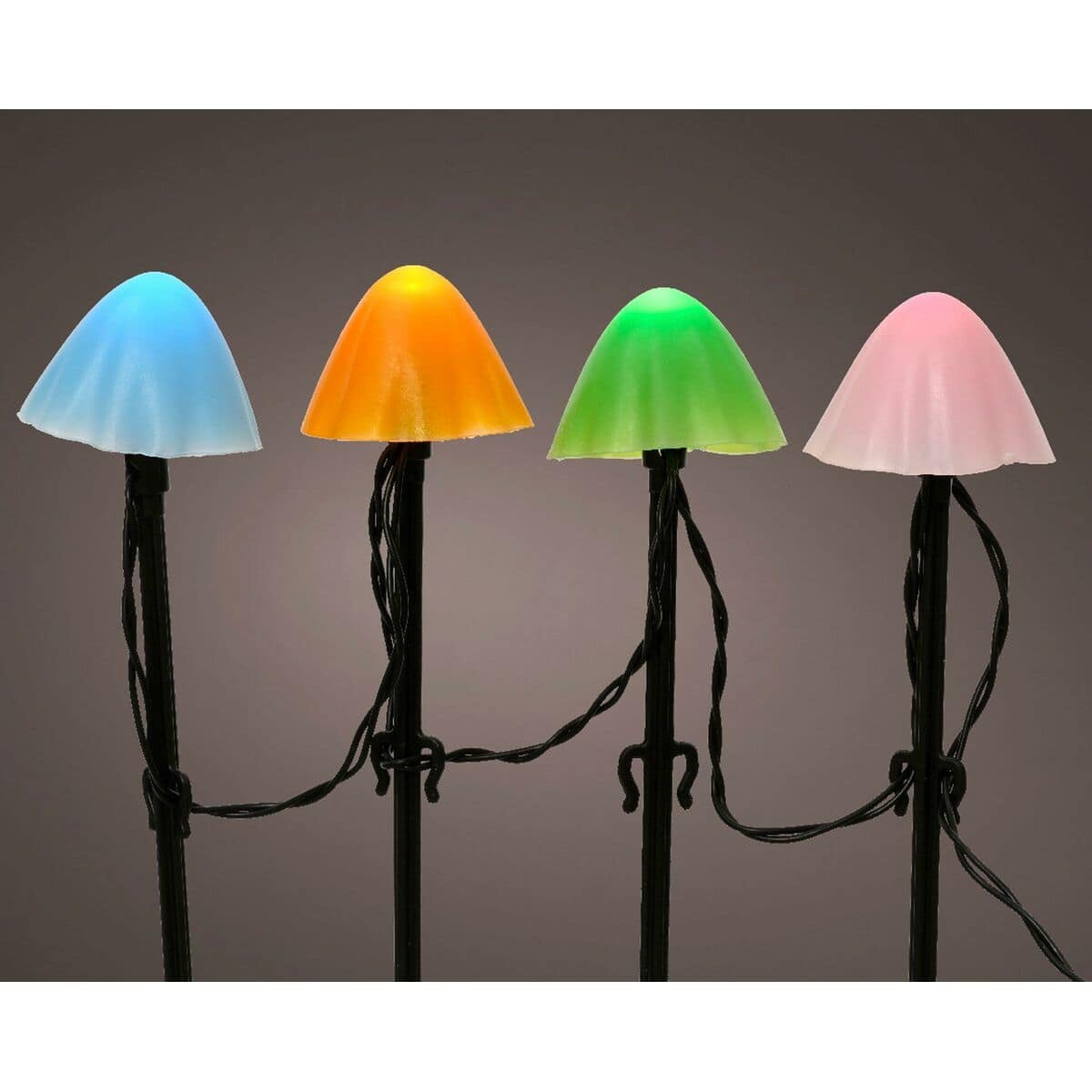 Luz decorativa para plantas Lumineo 491763 Multicolor Mini Seta (20 Unidades) 2 S7922399_1