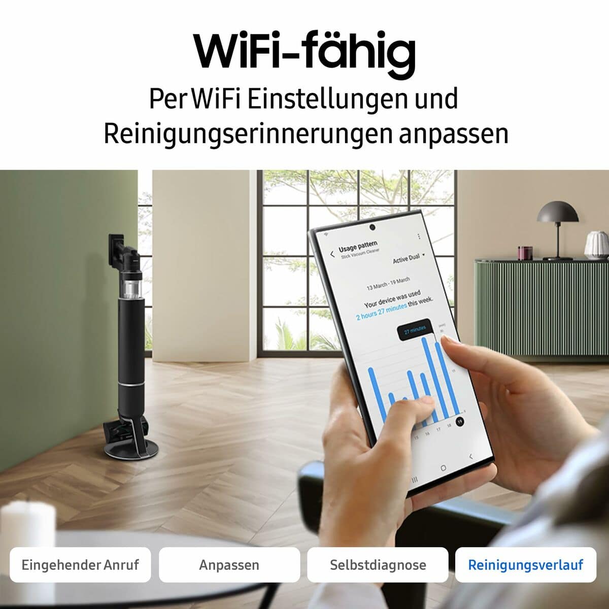 Aspirador Escoba Samsung AI Jet PetPRO 770 W 18 S71022603_17