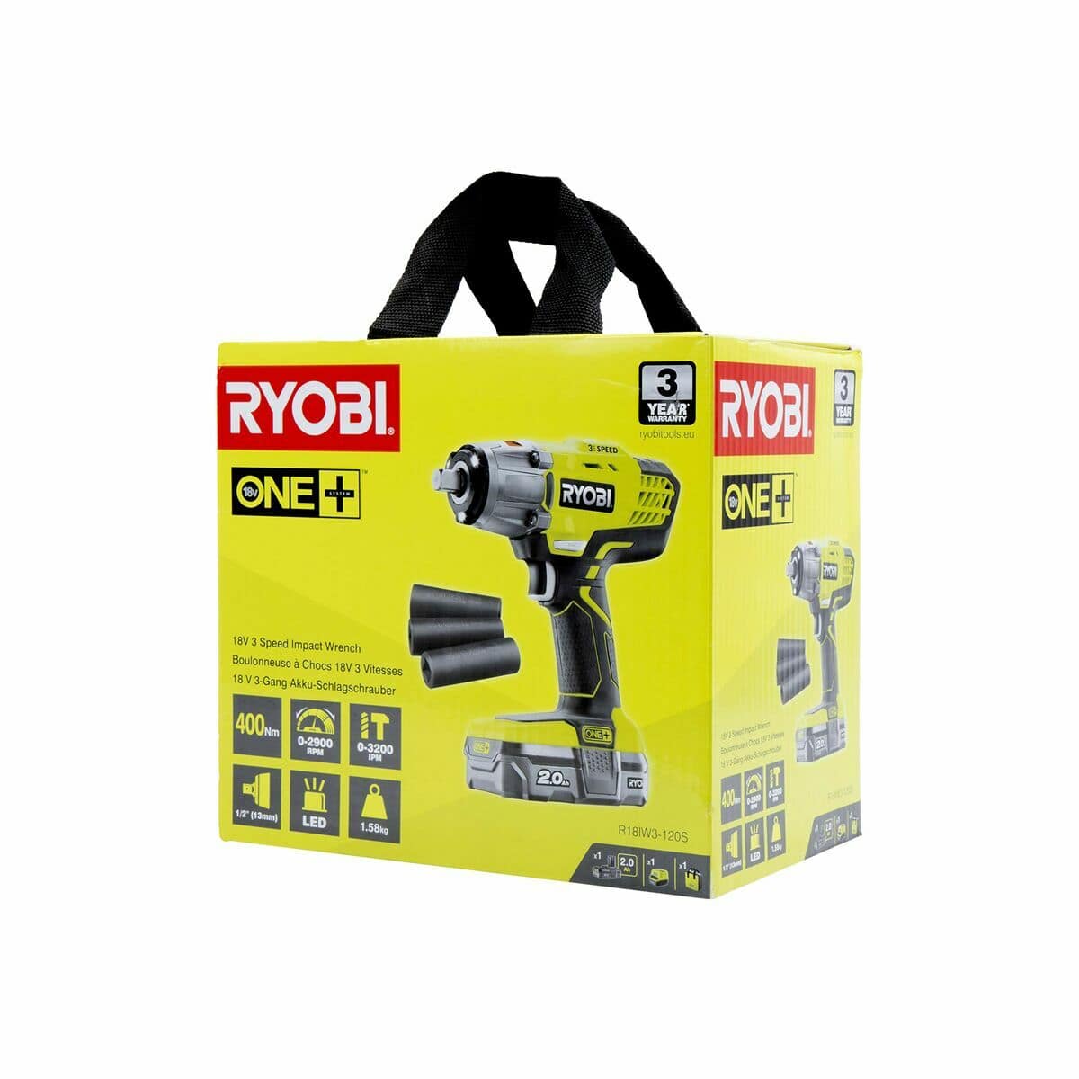 Atornillador eléctrico Ryobi 5133003574 De impacto 16 S7162156_15