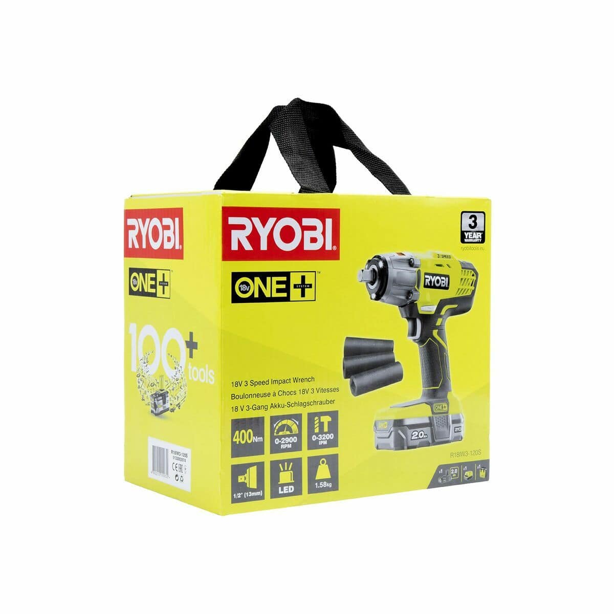 Atornillador eléctrico Ryobi 5133003574 De impacto 18 S7162156_17