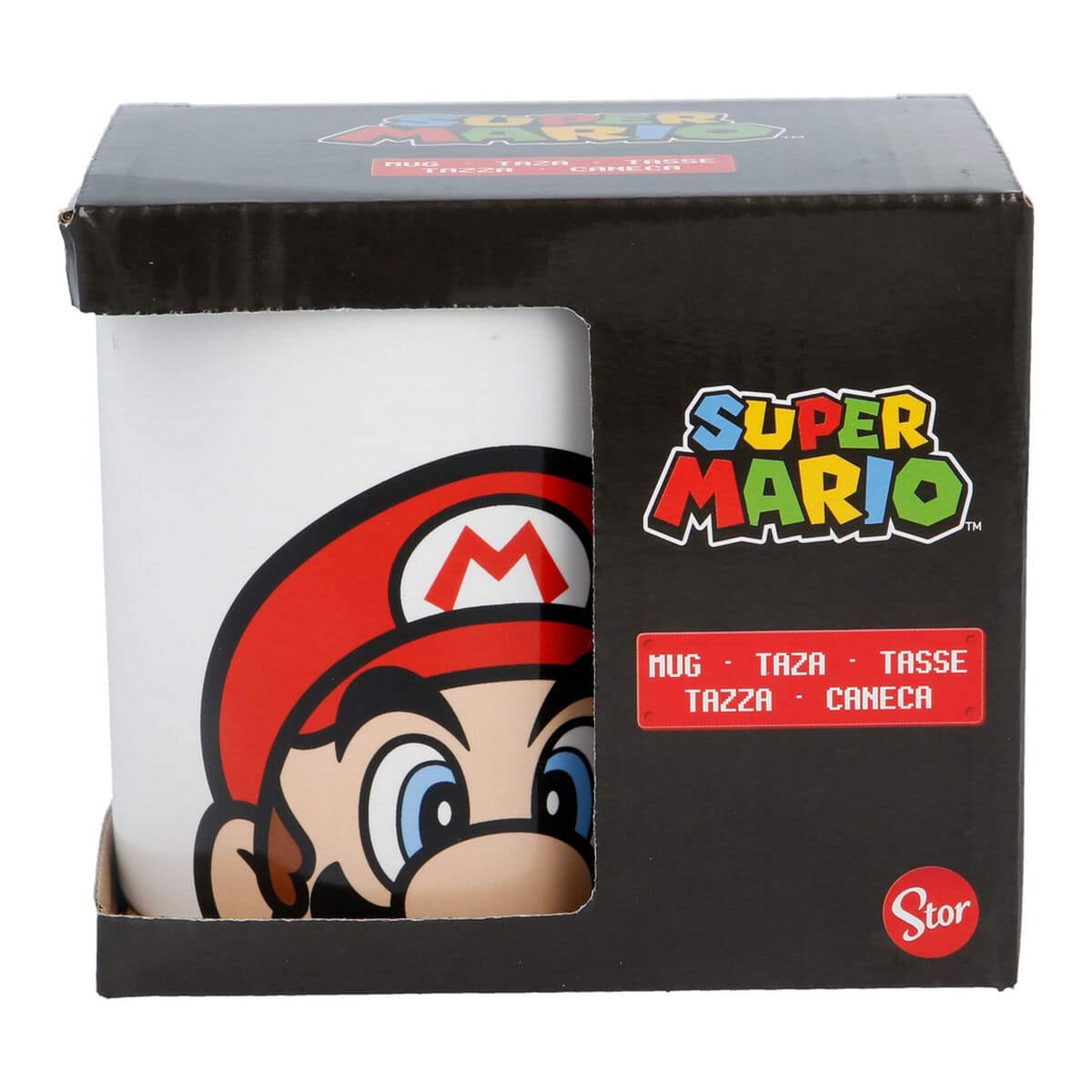 Taza de Cerámica Super Mario Blanco 325 ml Infantil Cerámica 3 S2435057_2