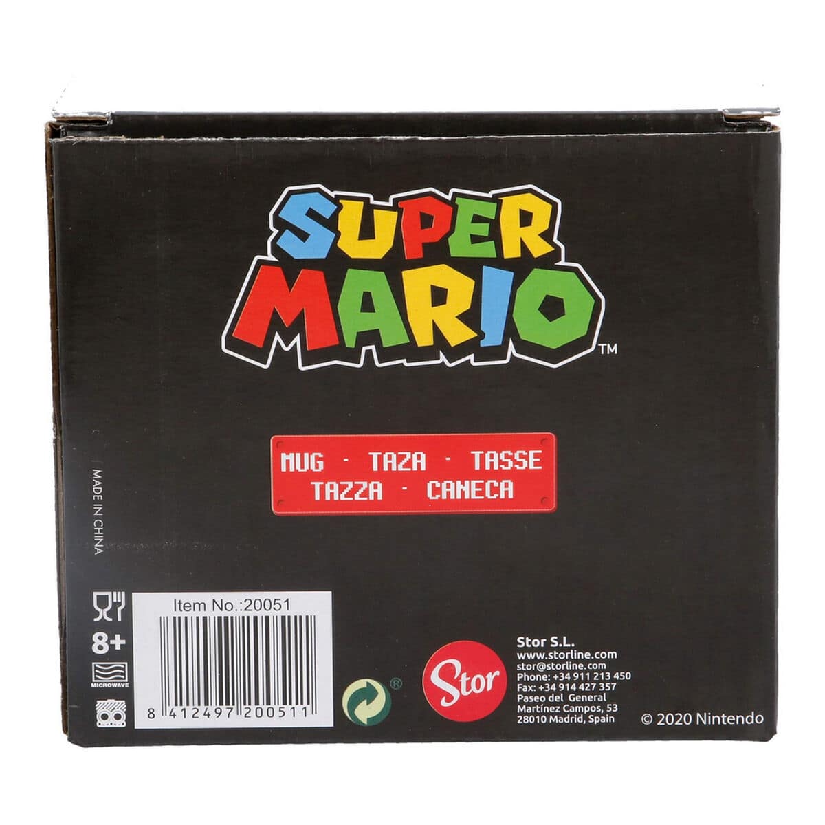 Taza de Cerámica Super Mario Blanco 325 ml Infantil Cerámica 5 S2435057_4