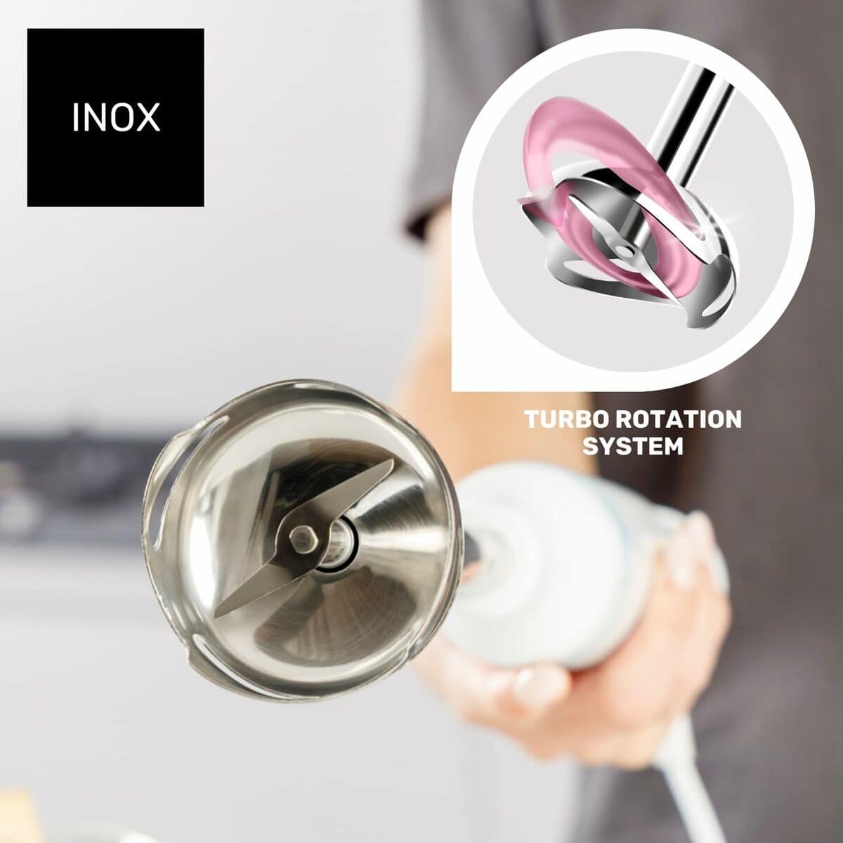 Batidora de Mano Taurus ROBOT 1000 X Negro 1000 W 3 S0468404_2