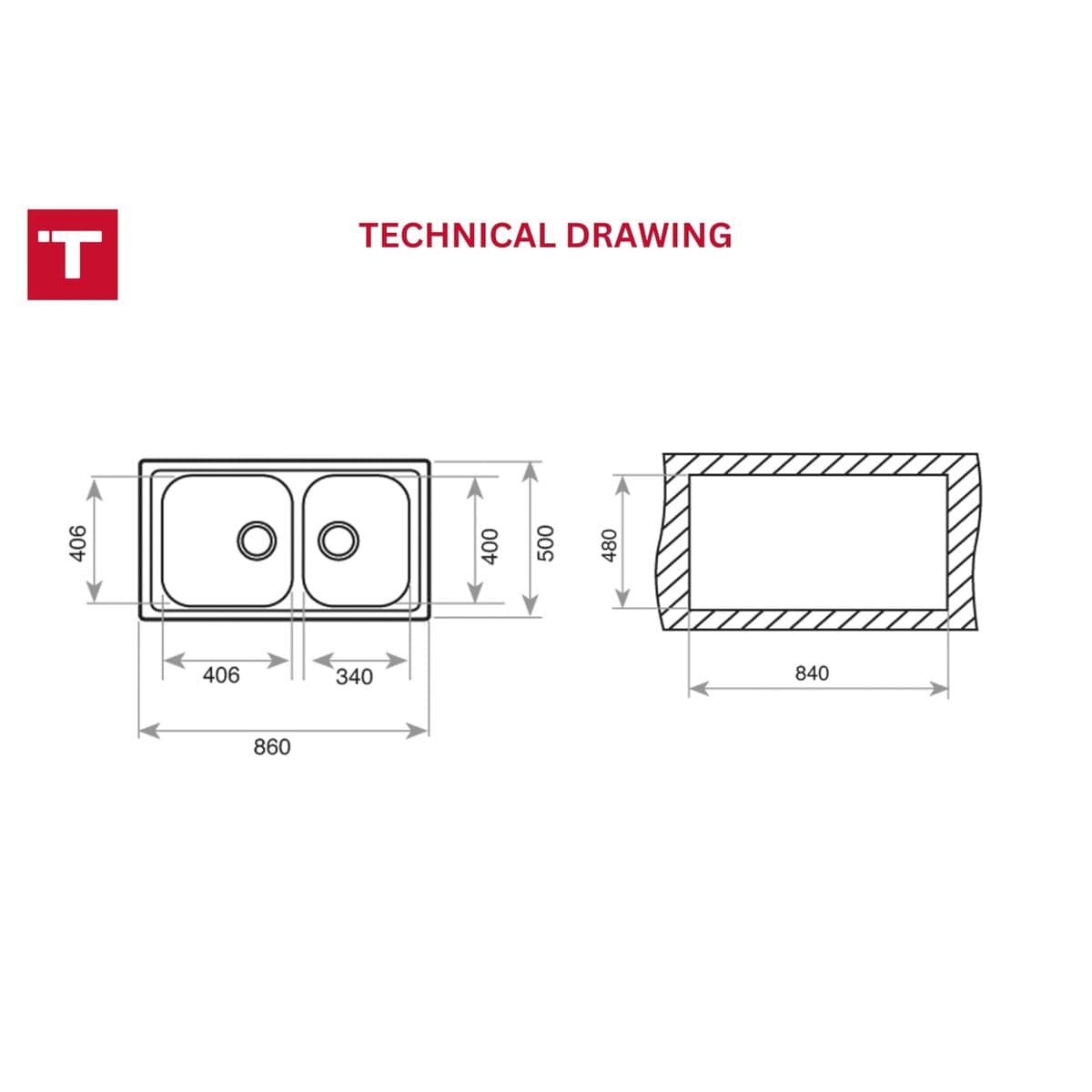 Fregadero de Dos Senos Teka CLASSIC2C86REV 9 S0470117_8