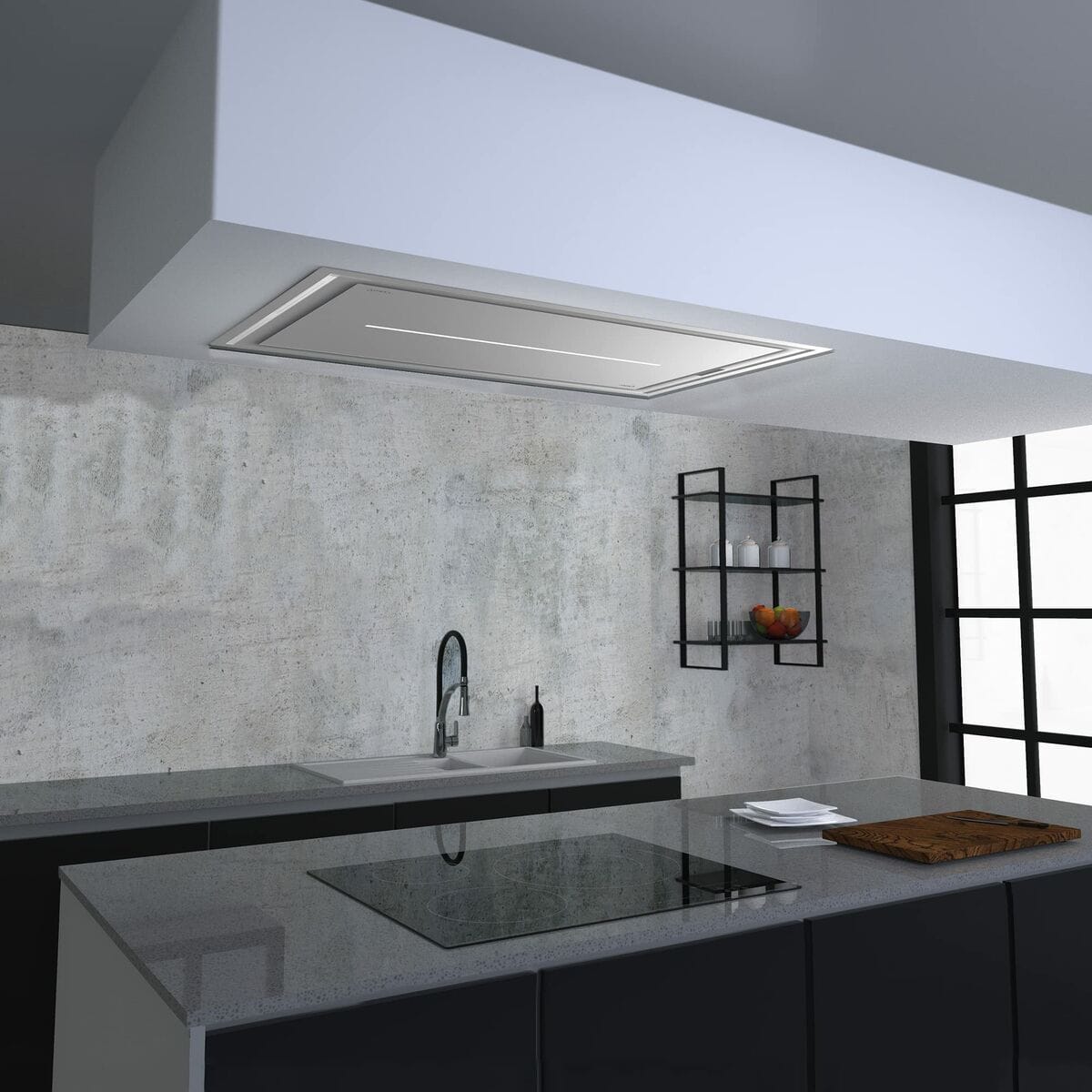 Campana Convencional Cata BENNU SLIM 900X Acero 4 S0451804_3