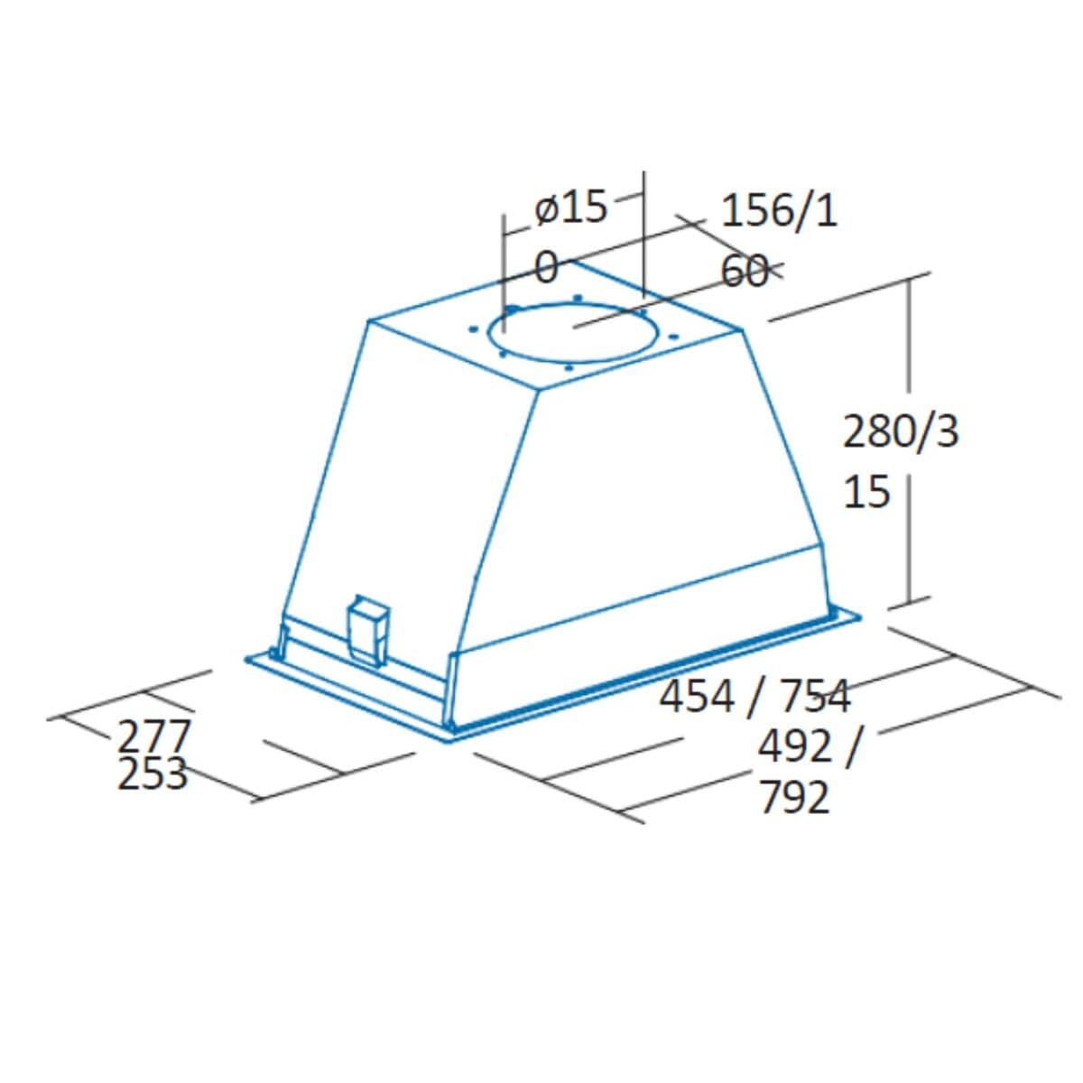 Campana Convencional Cata GL75X Acero 3 S0450322_2