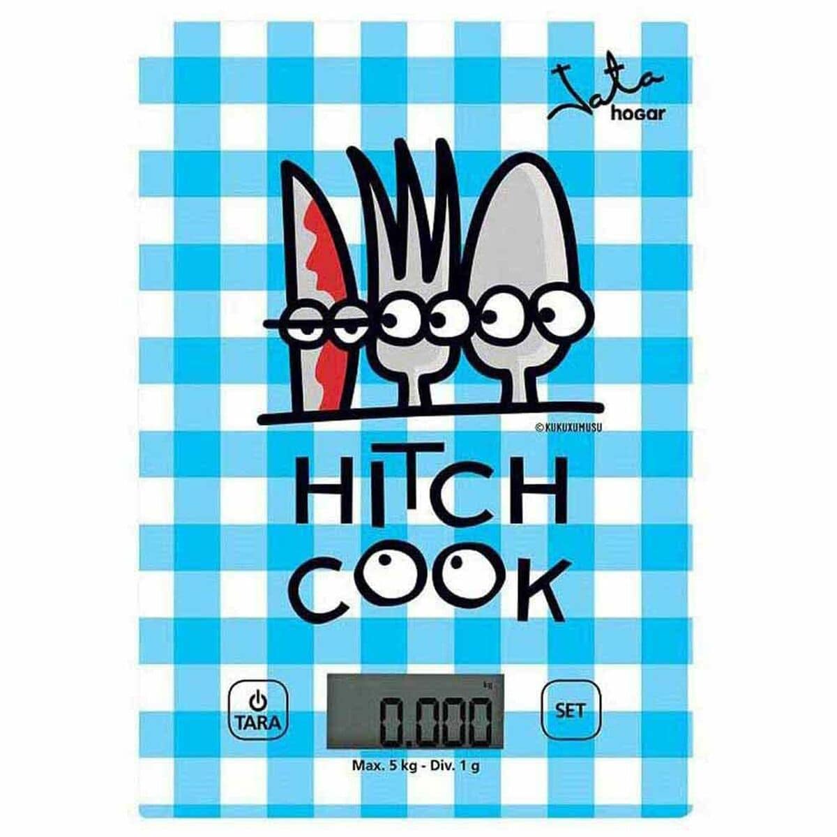 Báscula Digital de Cocina JATA 732K Kukuxumusu Azul 5 kg 2 S0424356_1