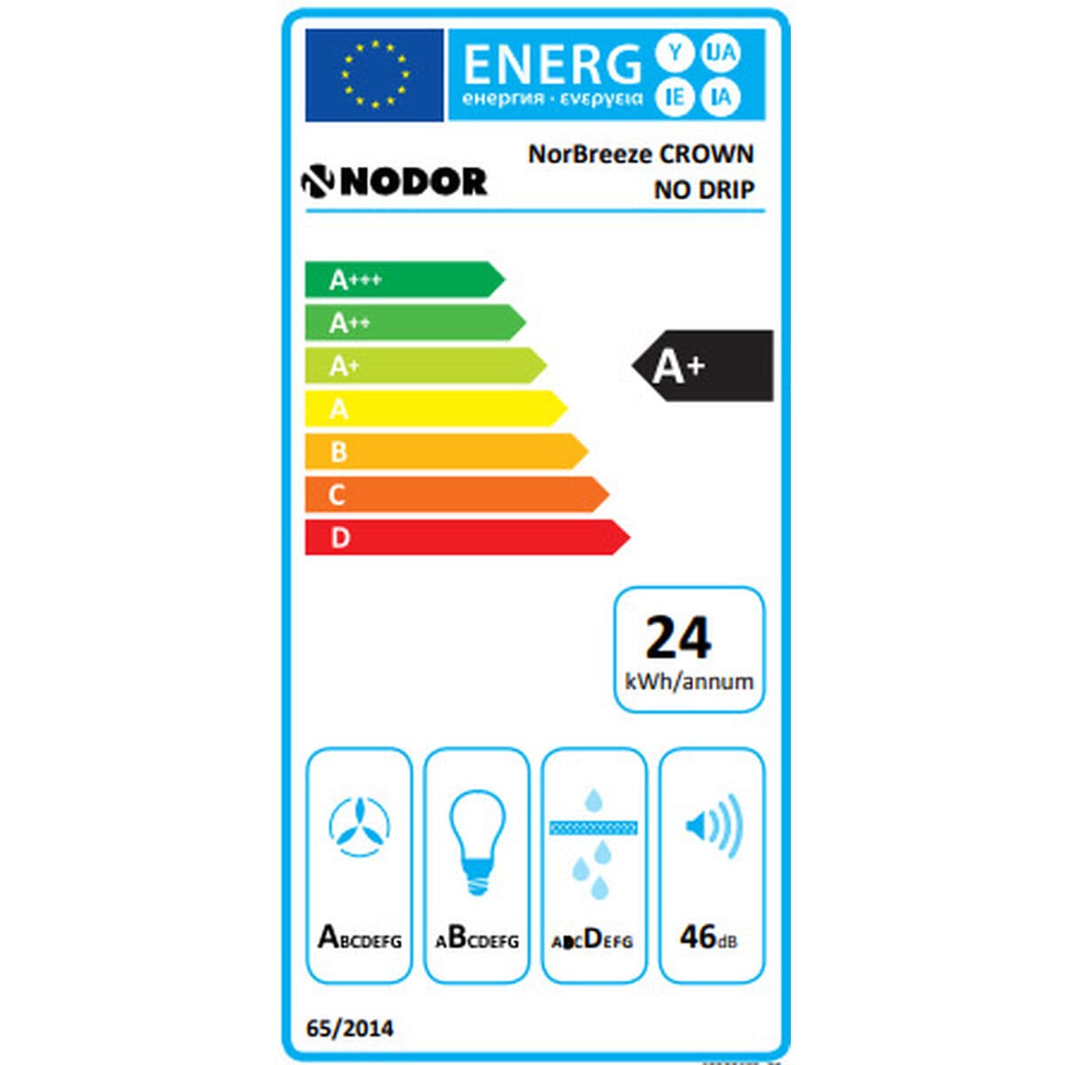 Campana Convencional Nodor CROWN60NO Acero 2 S0467649_1