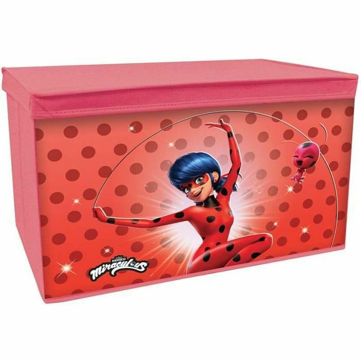 Caja Fun House Miraculous Rojo 55,5 x 34,5 x 34 cm 1 S7176192_0
