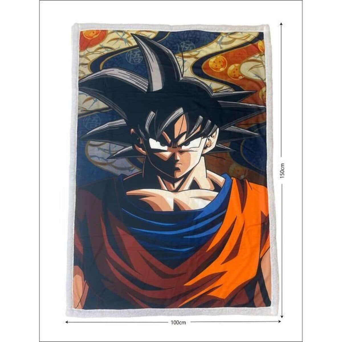 Manta Dragon Ball Naranja Animales 4 S71025294_3