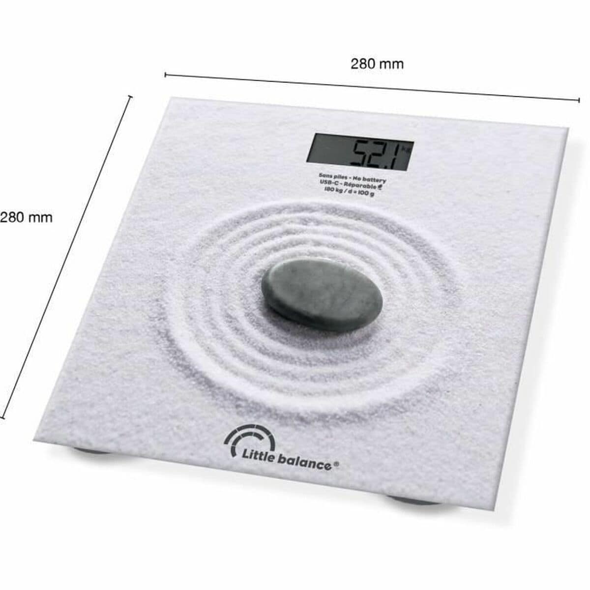 Báscula Digital de Baño Little Balance Zen 3 S71016992_2