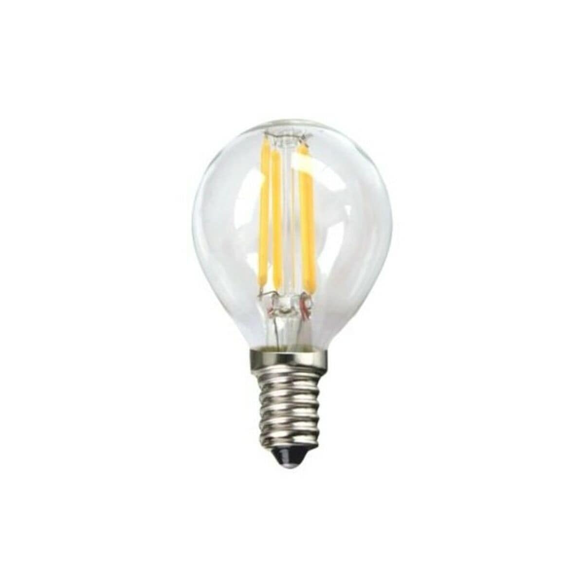 Bombilla LED Esférica Silver Electronics 1960314 E14 4W 3000K A++ (Luz Cálida) 1 S0424217_0