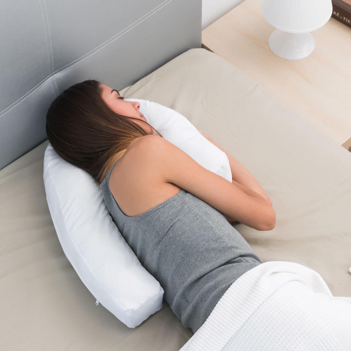Almohada Ergonómica de Postura Lateral U Slupill InnovaGoods 4 V0101175_3