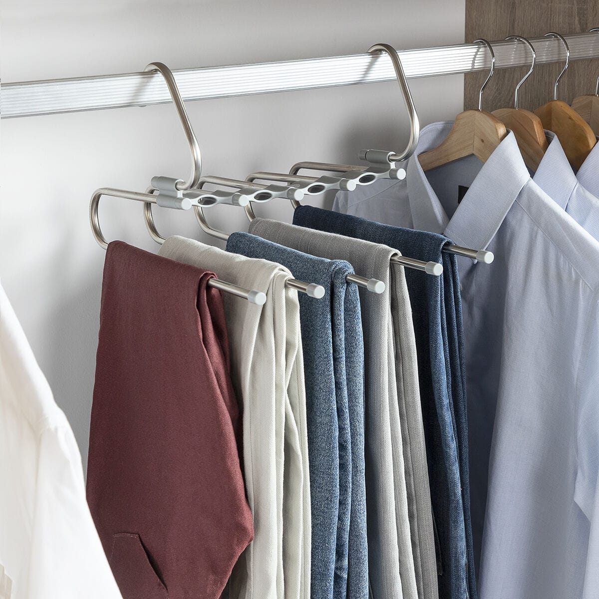 Percha Múltiple para Pantalones 5 en 1 Havser InnovaGoods 5 V0103543_4