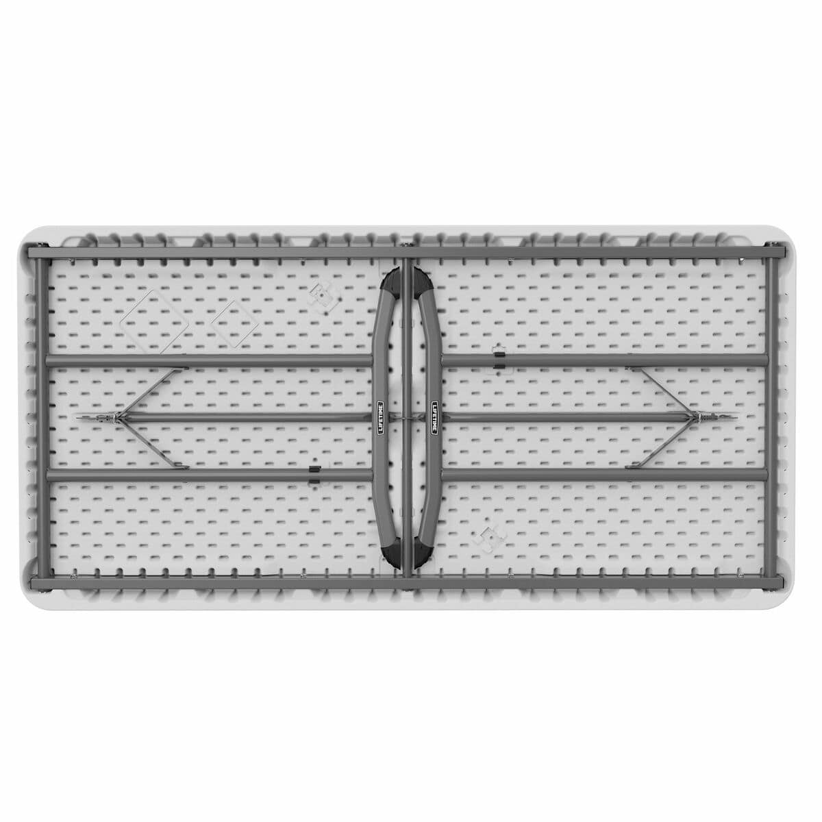 Mesa Plegable Lifetime Blanco 152 x 74 x 76 cm 3 S8906512_2