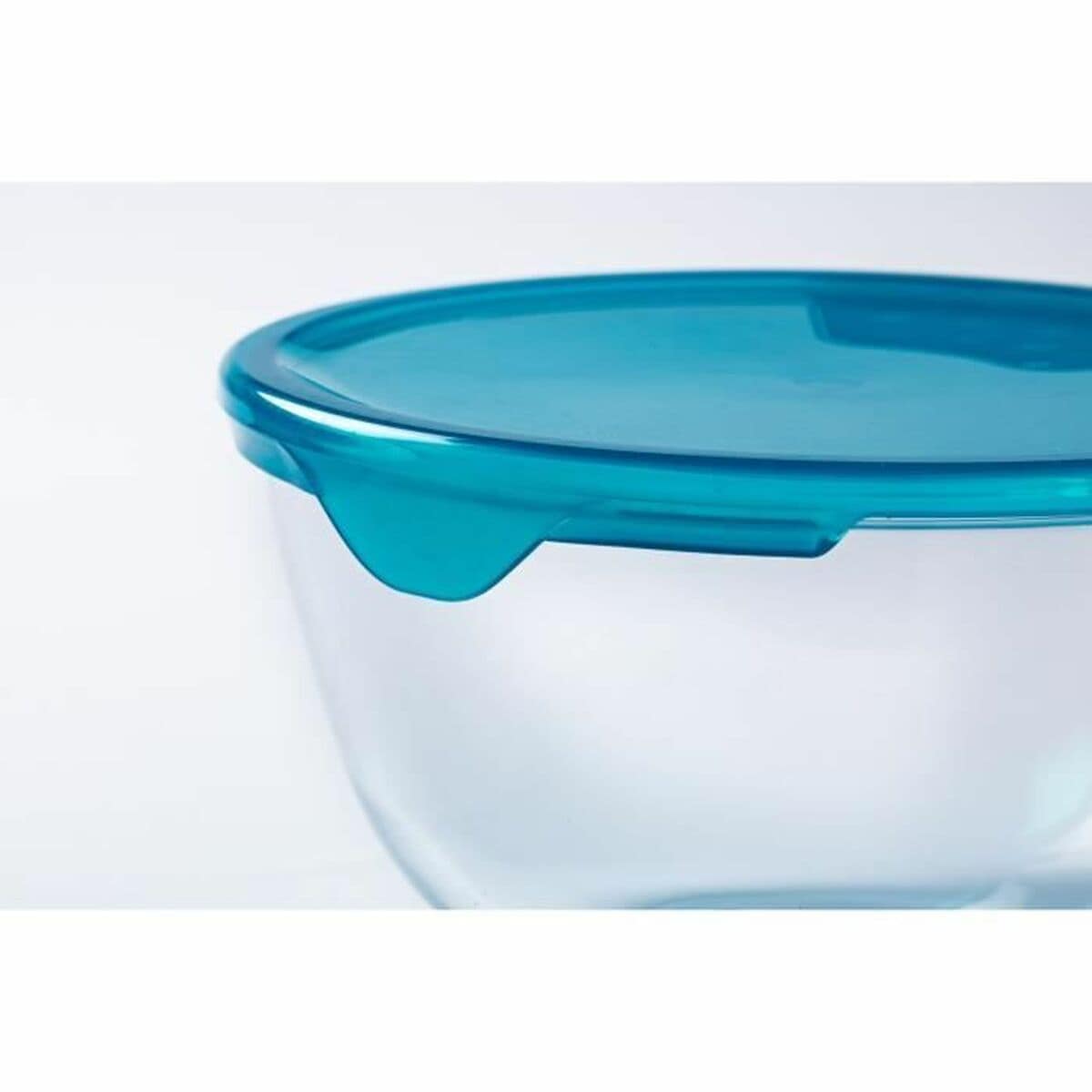 Set de Fiambreras Pyrex Transparente Turquesa 5 Piezas 3 S71022382_2
