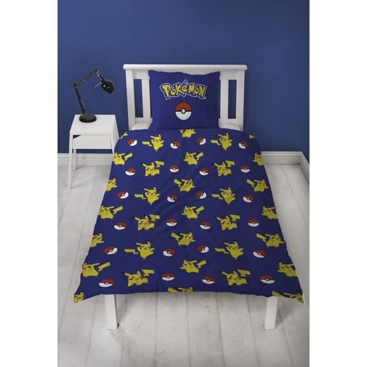 Juego de funda nórdica Pokémon Amarillo Blanco Rojo Cama de 140 2 Piezas 4 S71025611_3