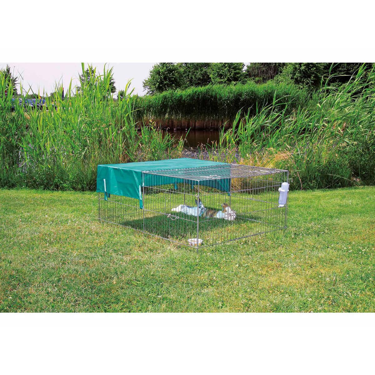 Protector Solar Trixie Polietileno 116 X 72 CM Verde 5 M0601802_4