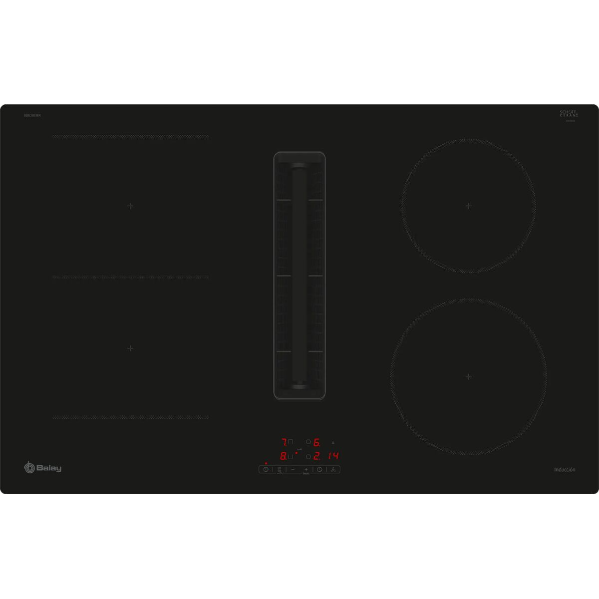 Placa de Inducción Balay 3EBC983ER 80 cm 7400 W 1 S0460741_0