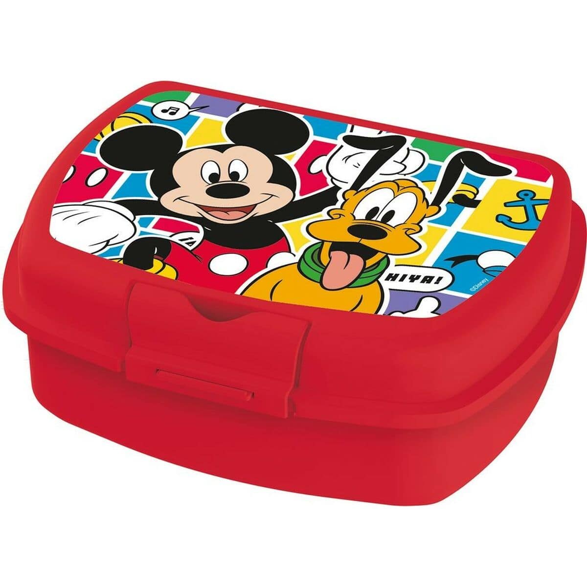Portameriendas Mickey Mouse CZ11370 Rojo Plástico 1 S37117263_0