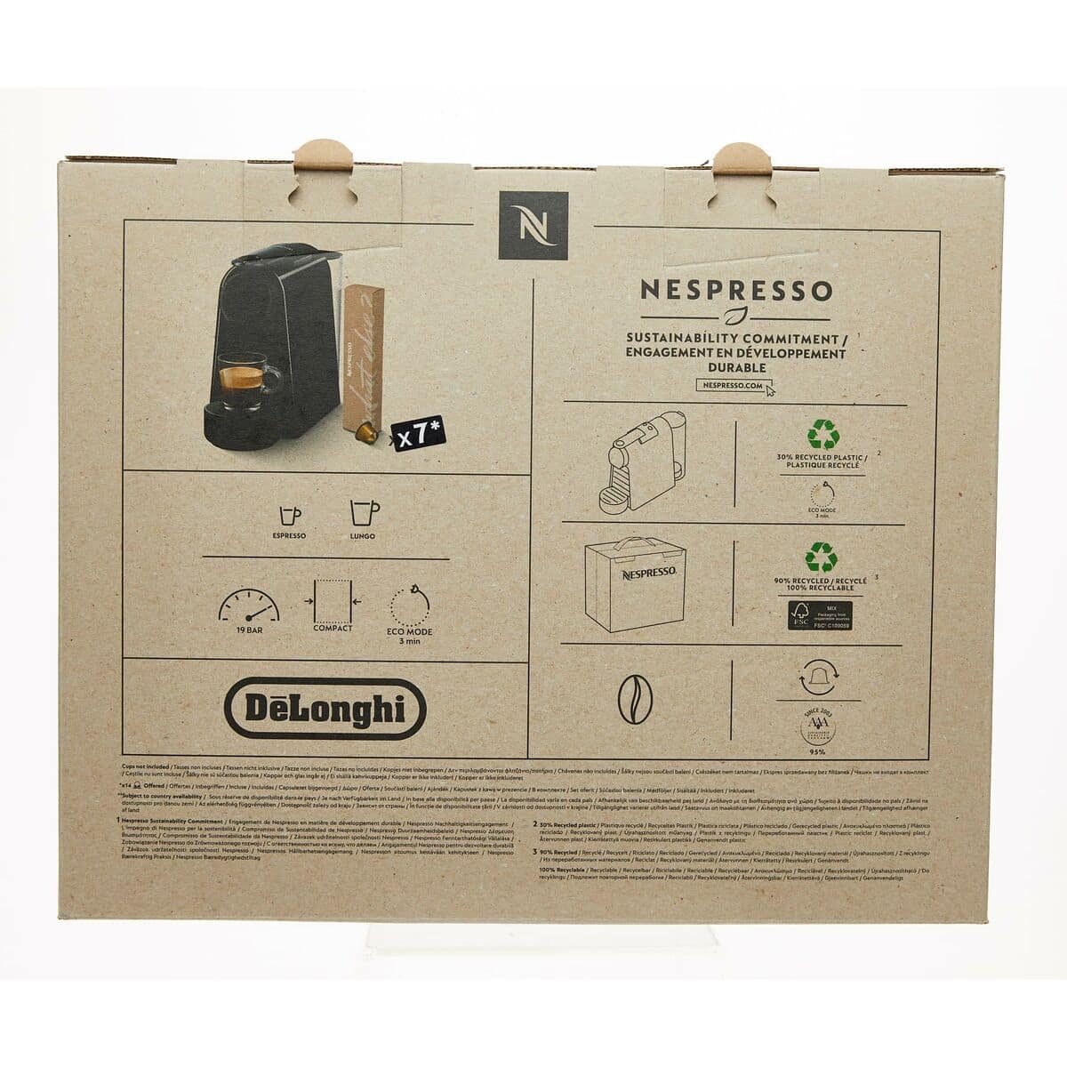 Cafetera de Cápsulas DeLonghi ESSENZA MINI Lima 600 ml 20 S0467318_19