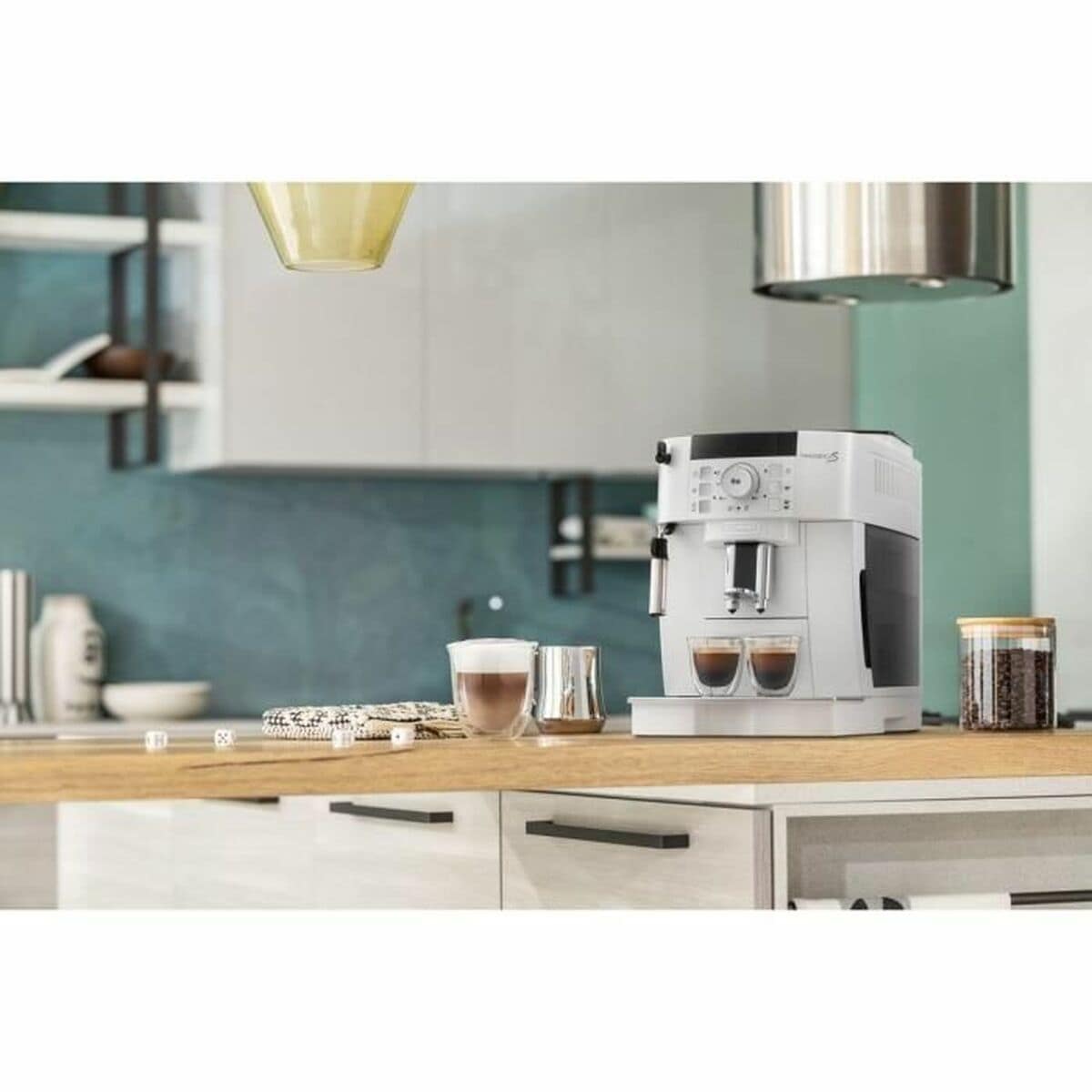 Cafetera Superautomática DeLonghi Magnifica S 1450 W Blanco 7 S71022458_6