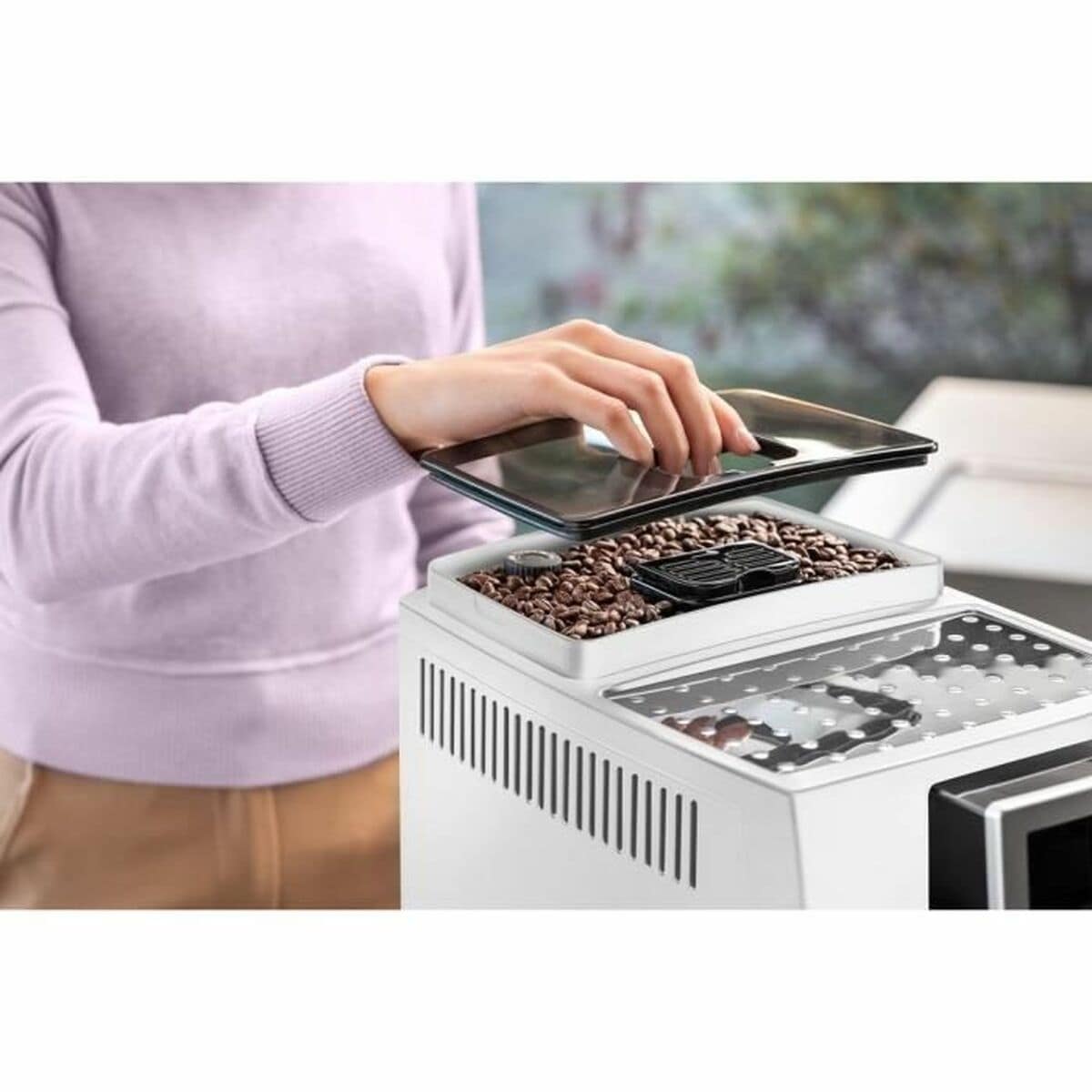 Cafetera Superautomática DeLonghi Magnifica S 1450 W Blanco 9 S71022458_8