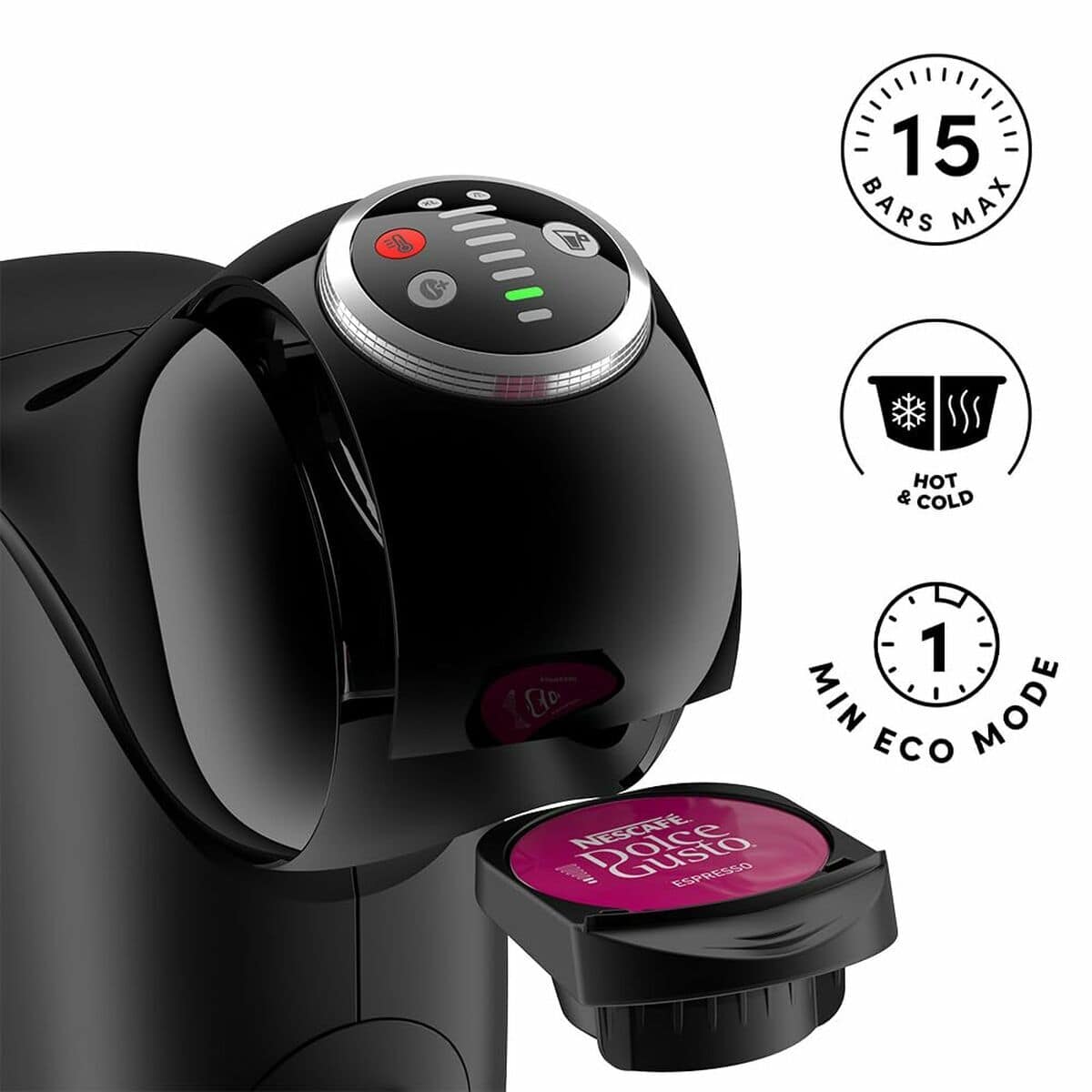 Cafetera de Cápsulas DeLonghi Genio S Plus Negro 9 S0467594_8