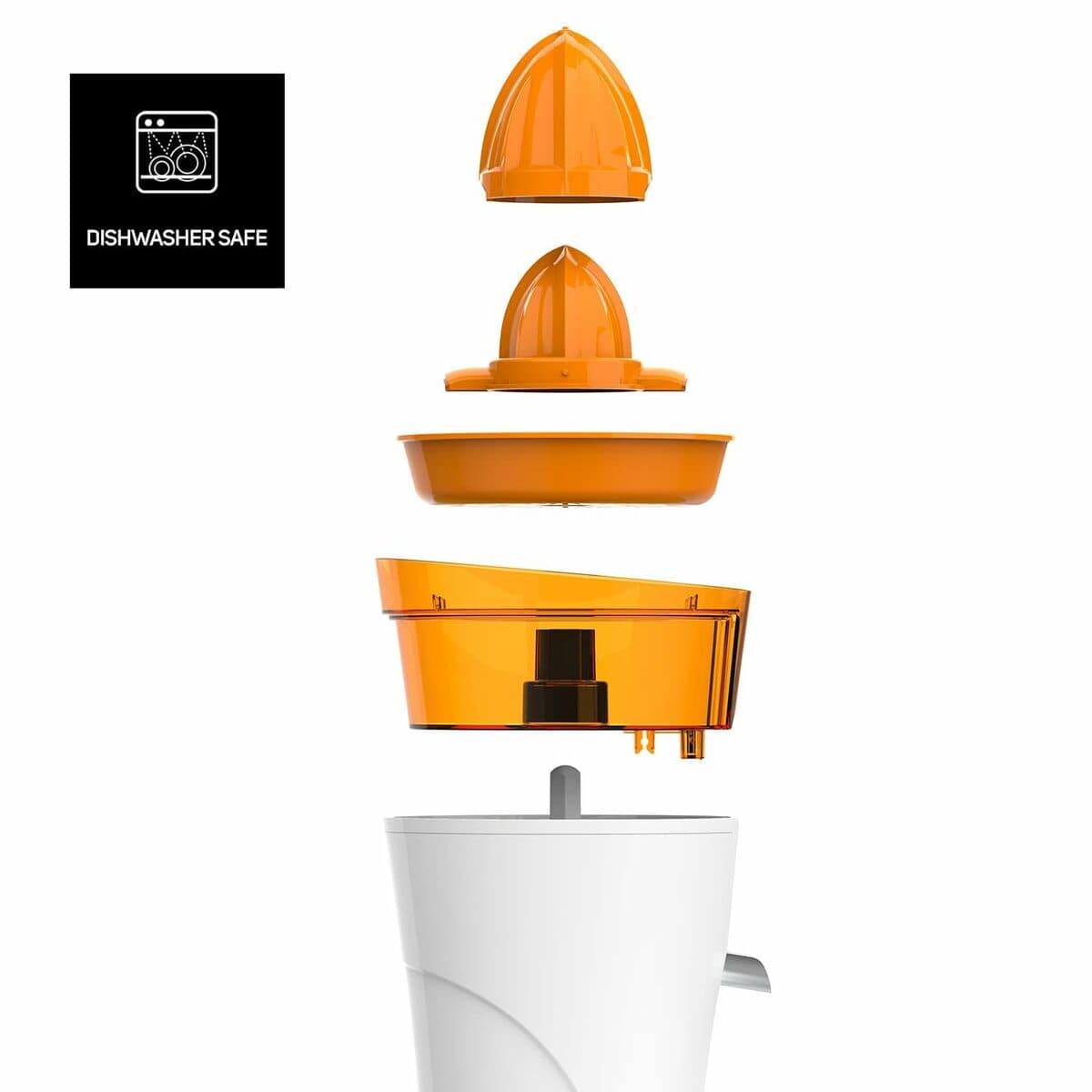 Exprimidor Eléctrico Taurus CITRUS UP Blanco Naranja 200 ml 8 S0467810_7