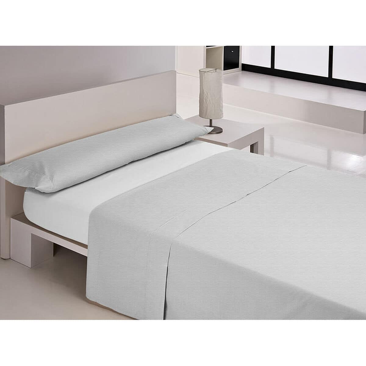 Sábana Bajera Ajustable Happy Home MIX COLORS Blanco Cama de 160 160 x 200 + 30 cm 1 D2101430_0