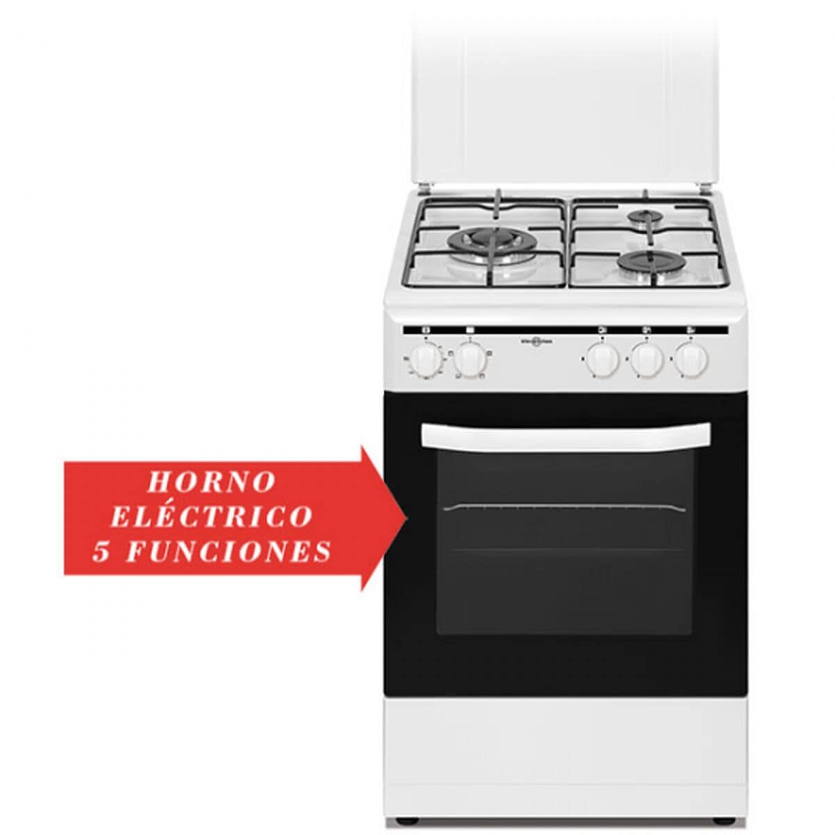 Cocina de Gas Vitrokitchen CB5535BNE 1 S0445590_0
