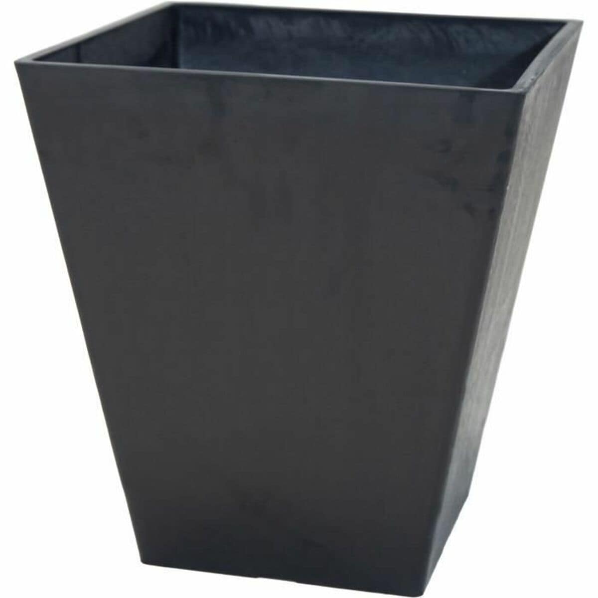 Maceta Mega Collections Ecostone Square Negro noir Plástico Reciclado 42 x 46 x 42 cm 43 x 43 x 74 cm 41 x 45 cm 1 S71013004_0