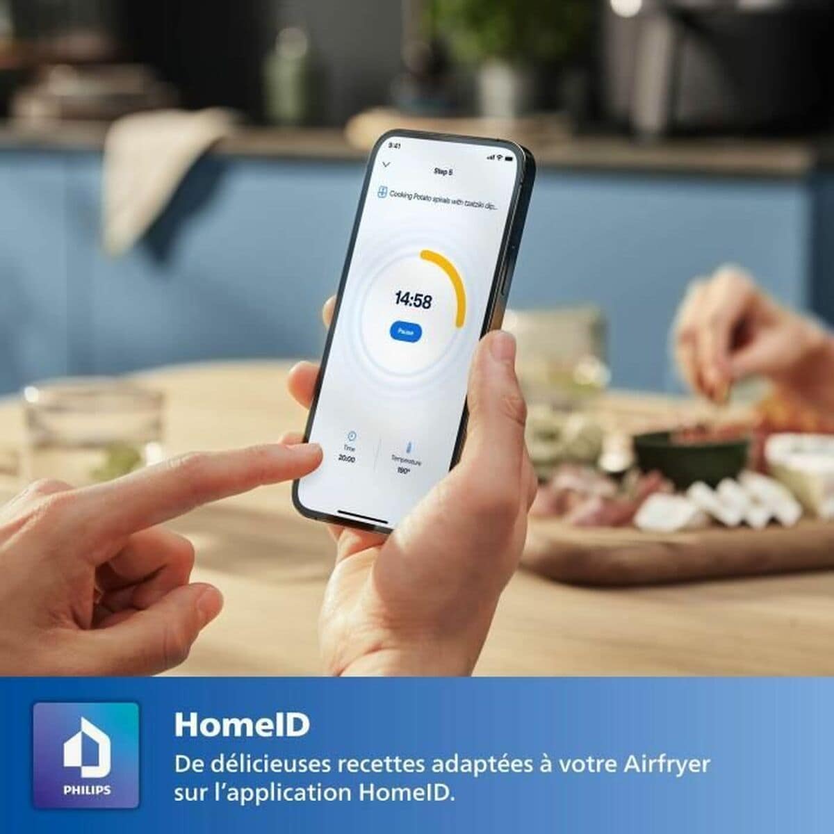 Freidora de Aire Philips HD9285/93 Negro 2000 W 7,2 L 7 S71022497_6