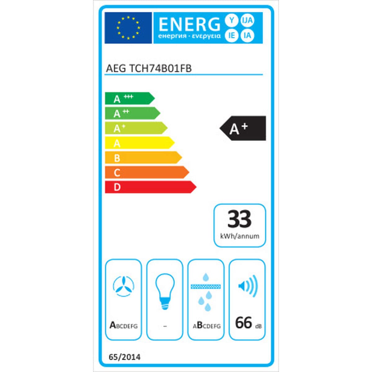 Placa de Inducción Electrolux TCH74B01FB 71 cm 3200 W 7350 W 2 S0453973_1